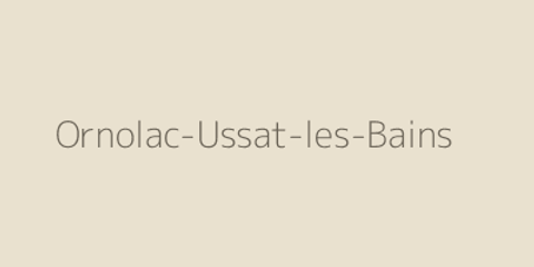 Ornolac-Ussat-les-Bains