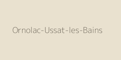 Ornolac-Ussat-les-Bains