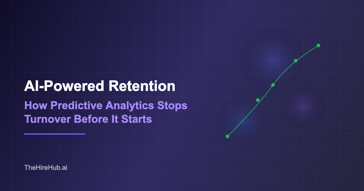 AI-Powered Retention: How Predictive Analytics Stops Turnover Before It Starts