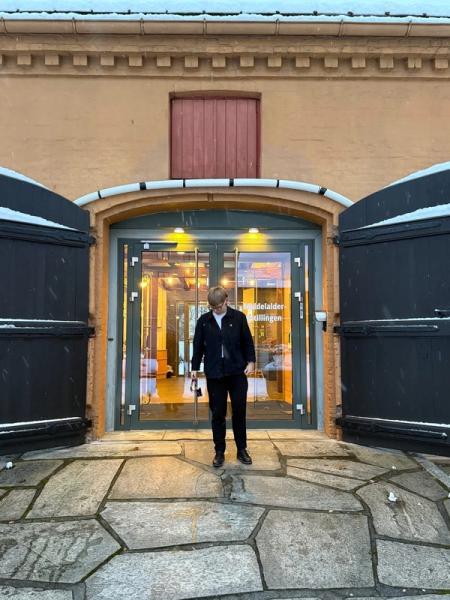 DIsputasen fant sted på Suhmhuset i Trondheim