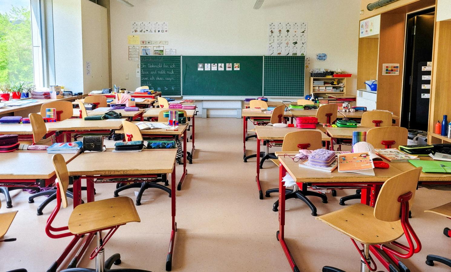 Bilde av et klasserom
