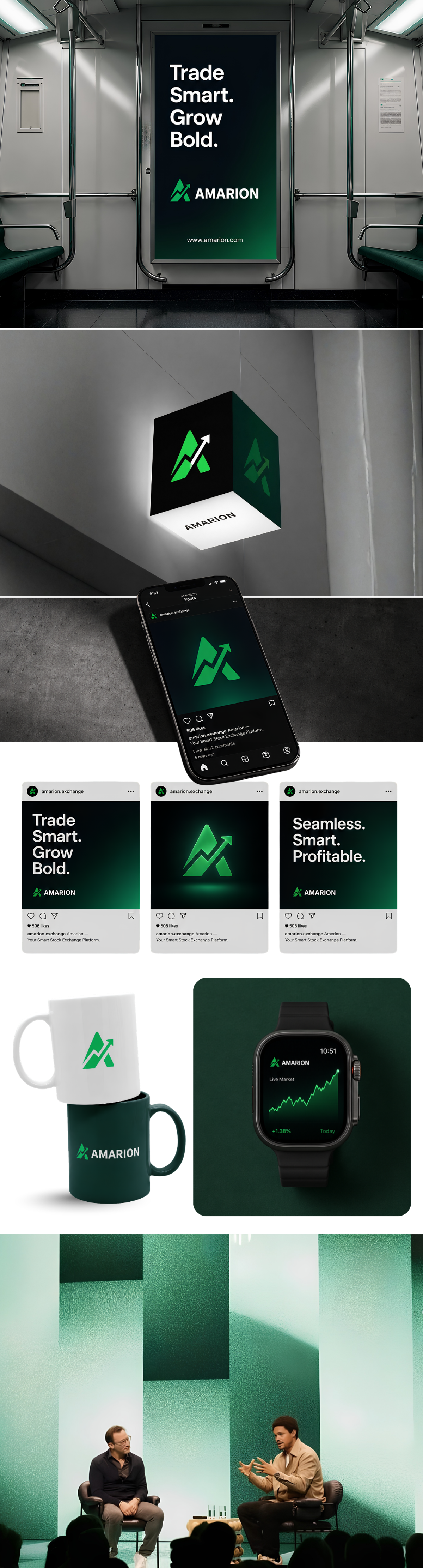 Amarion Brand Identity — showcase