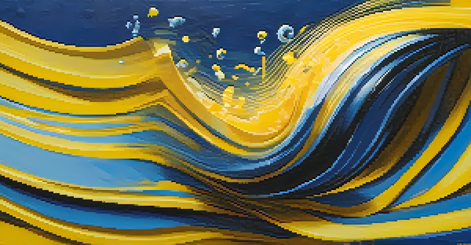 Artistic depiction of sound waves emerging from a film reel, symbolizing film and music connection.