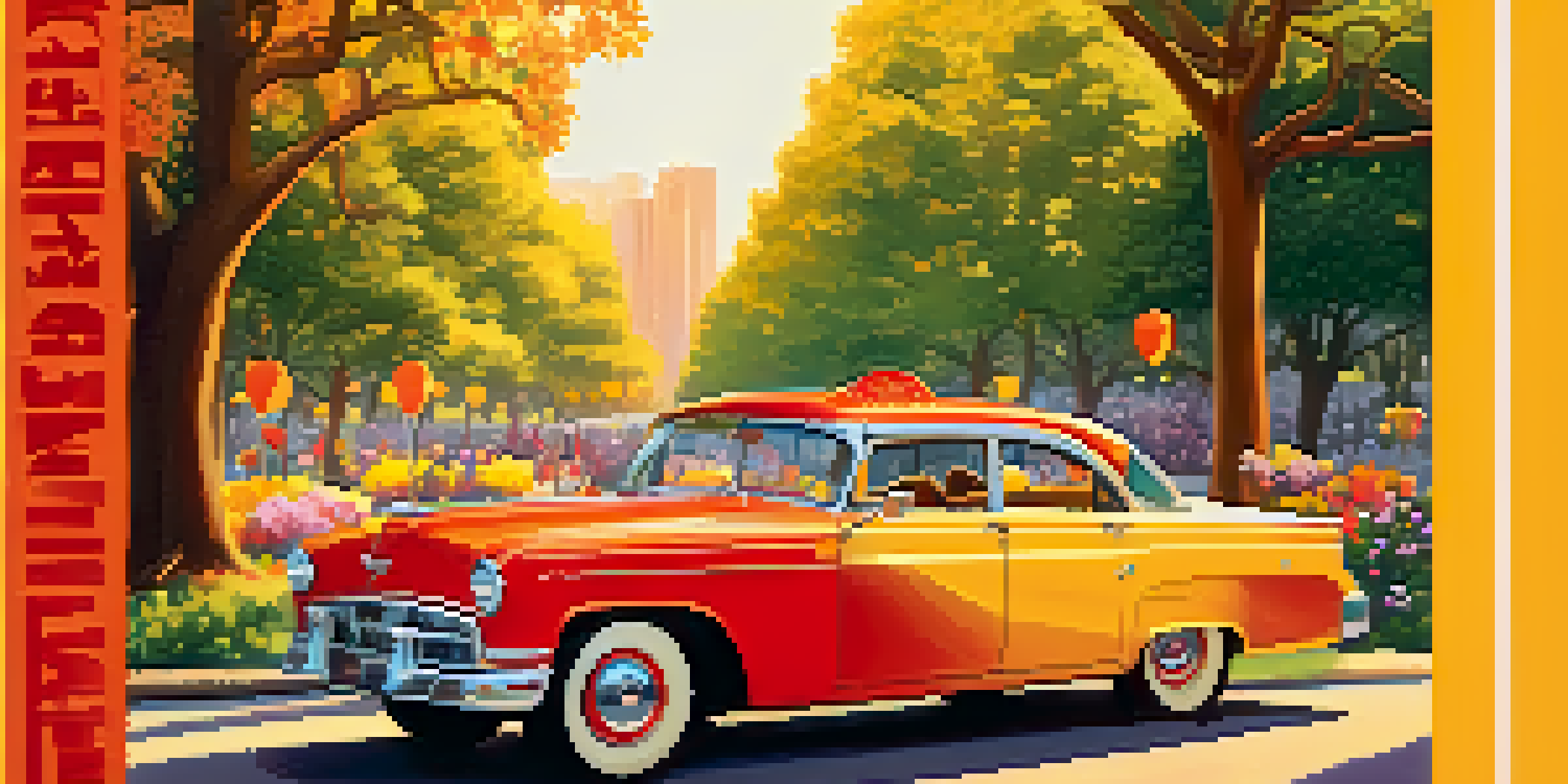 A colorful film poster for a romantic comedy, showing two characters in a sunny park with flowers and a bright background.