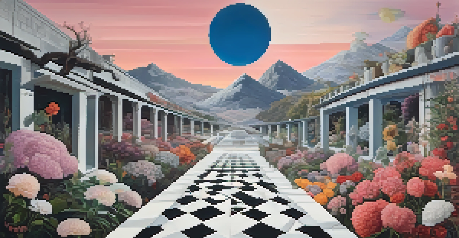 A collage of film genres including horror, romance, and sci-fi, visually interconnected.