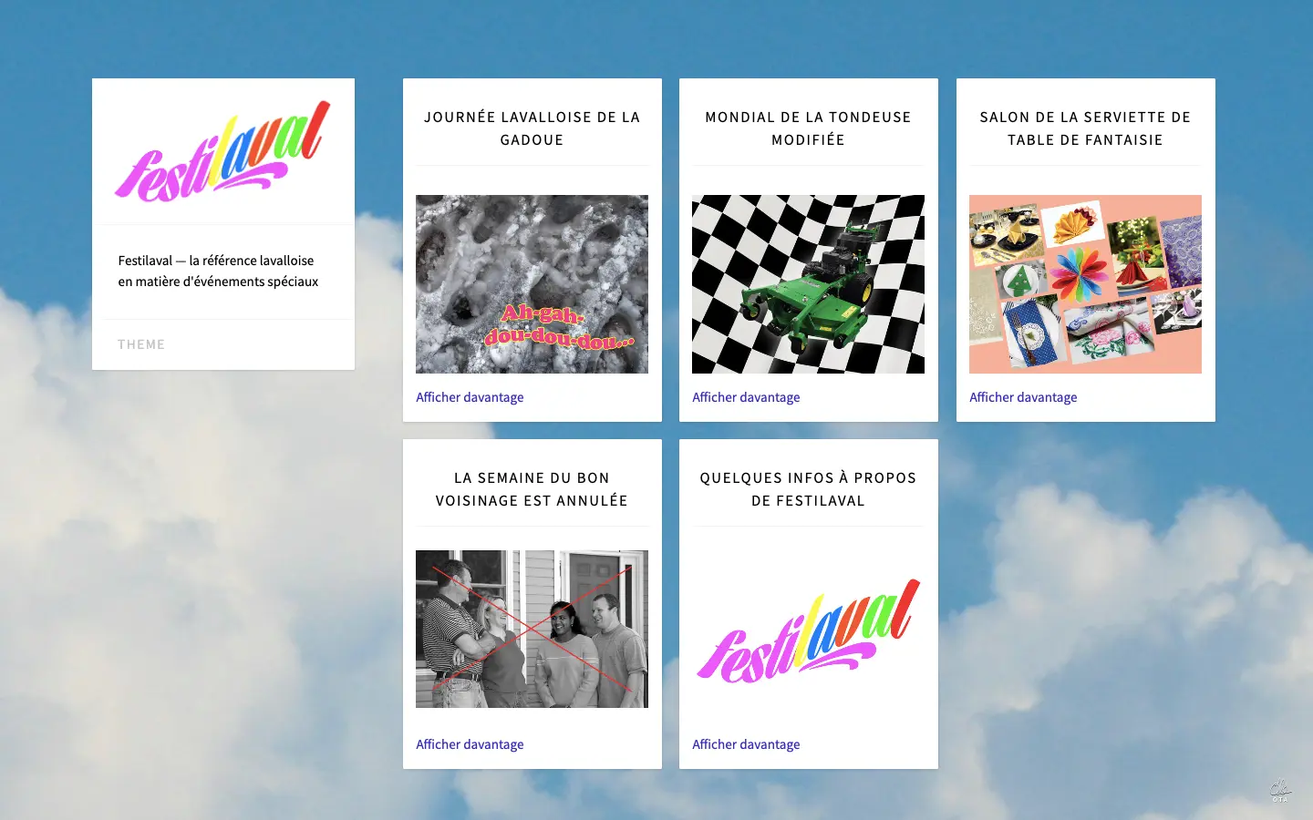 page d’accueil, festilaval.tumblr.com