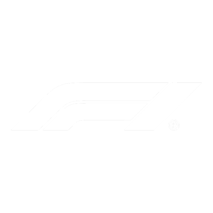 White F1 logo.