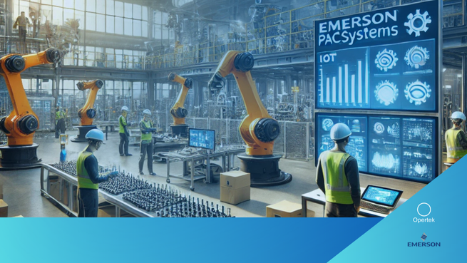 Transforma tu empresa con la tecnología PACSystems de Emerson