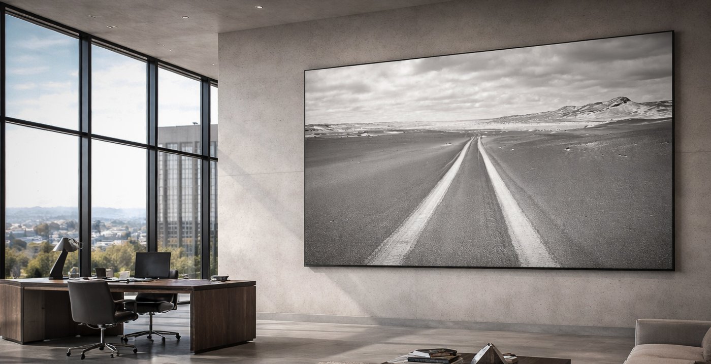 What We Leave Behind — abstract landscape photograph by Olivier Staub