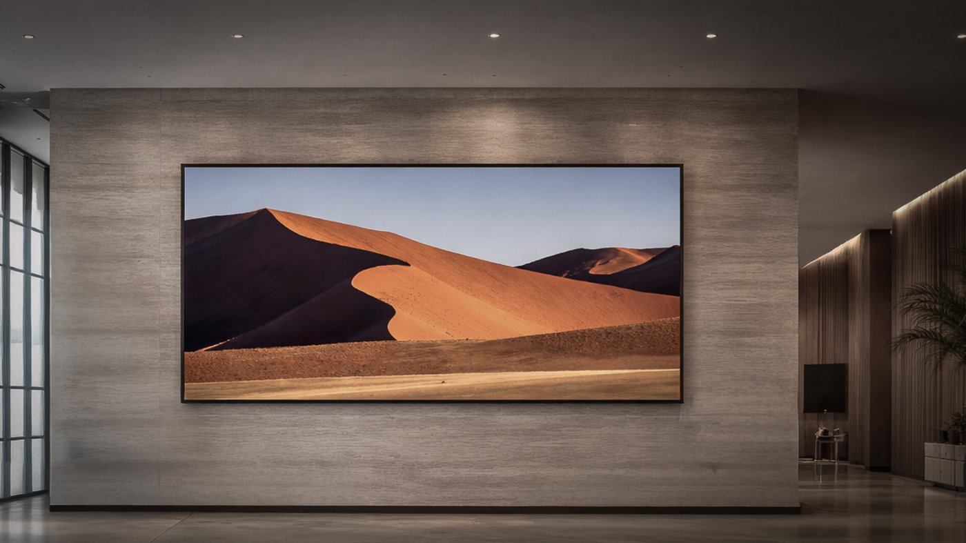 Hook of Light — abstract landscape photograph by Olivier Staub