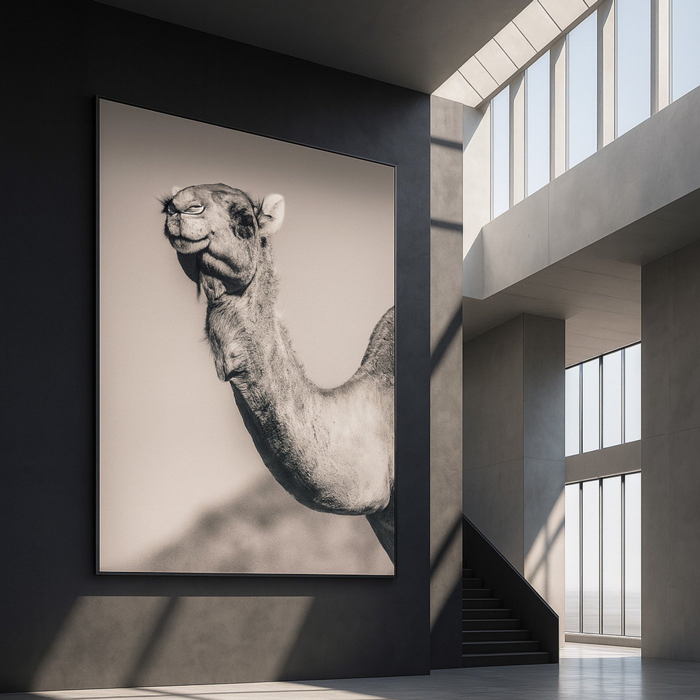 The One Who Knows — abstract landscape photograph by Olivier Staub