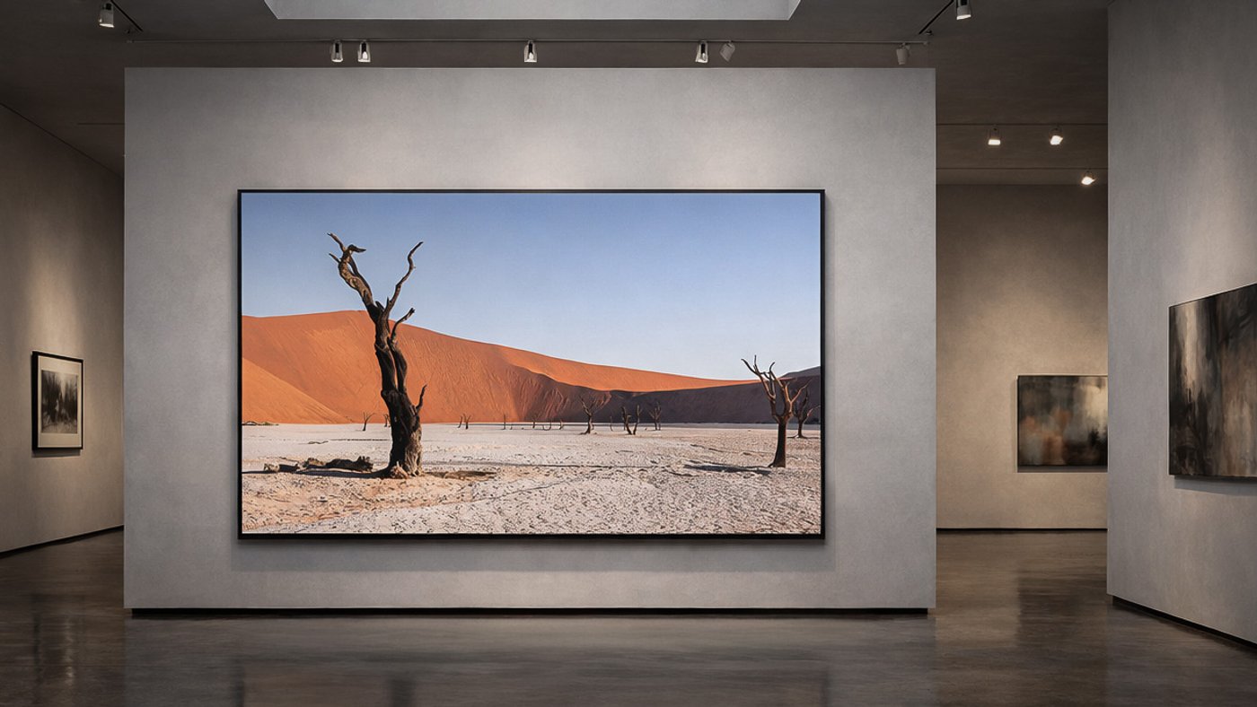 The Ring — abstract landscape photograph by Olivier Staub