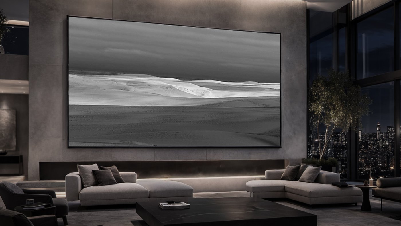 Negative — abstract landscape photograph by Olivier Staub