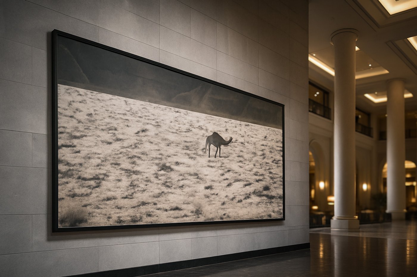 Endling — abstract landscape photograph by Olivier Staub