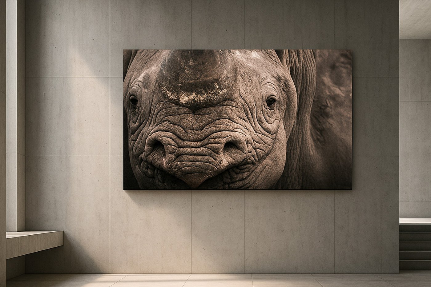 The Monolith — abstract landscape photograph by Olivier Staub