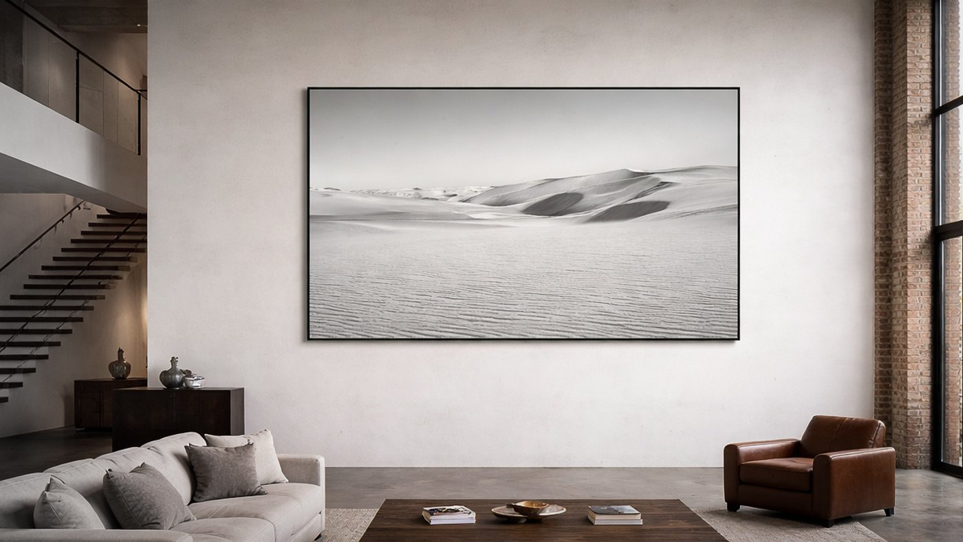 Long Silence — abstract landscape photograph by Olivier Staub