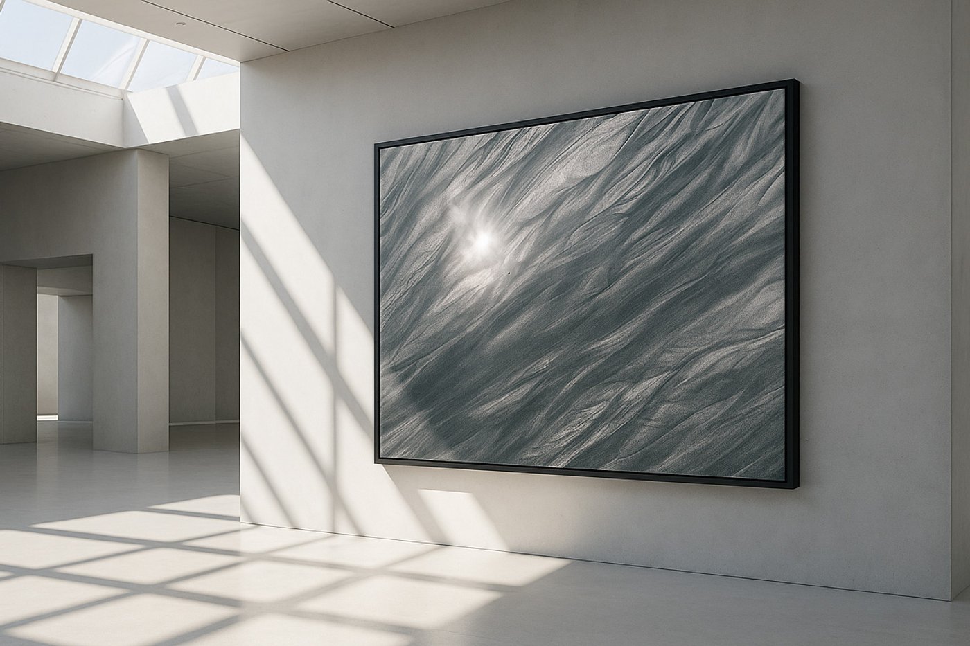 What the Moon Remembers — abstract landscape photograph by Olivier Staub