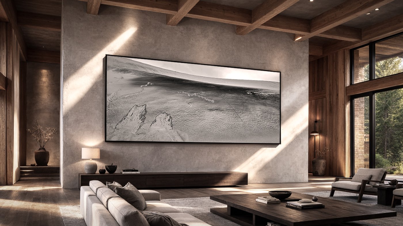 Nomad Ink — abstract landscape photograph by Olivier Staub