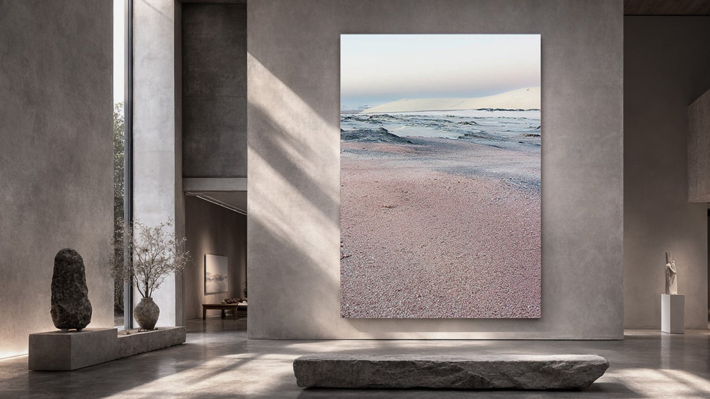 First Salt — abstract landscape photograph by Olivier Staub