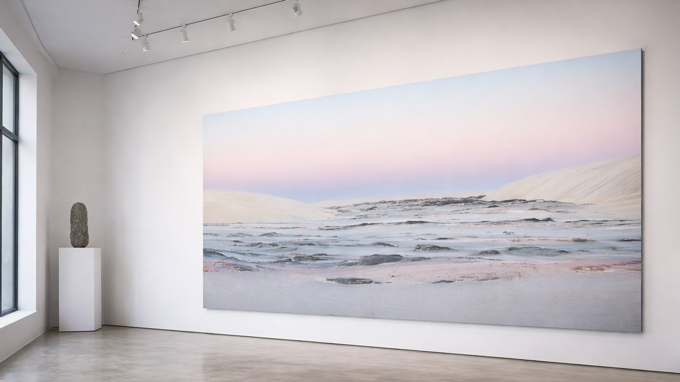 Chrystal Dust — abstract landscape photograph by Olivier Staub