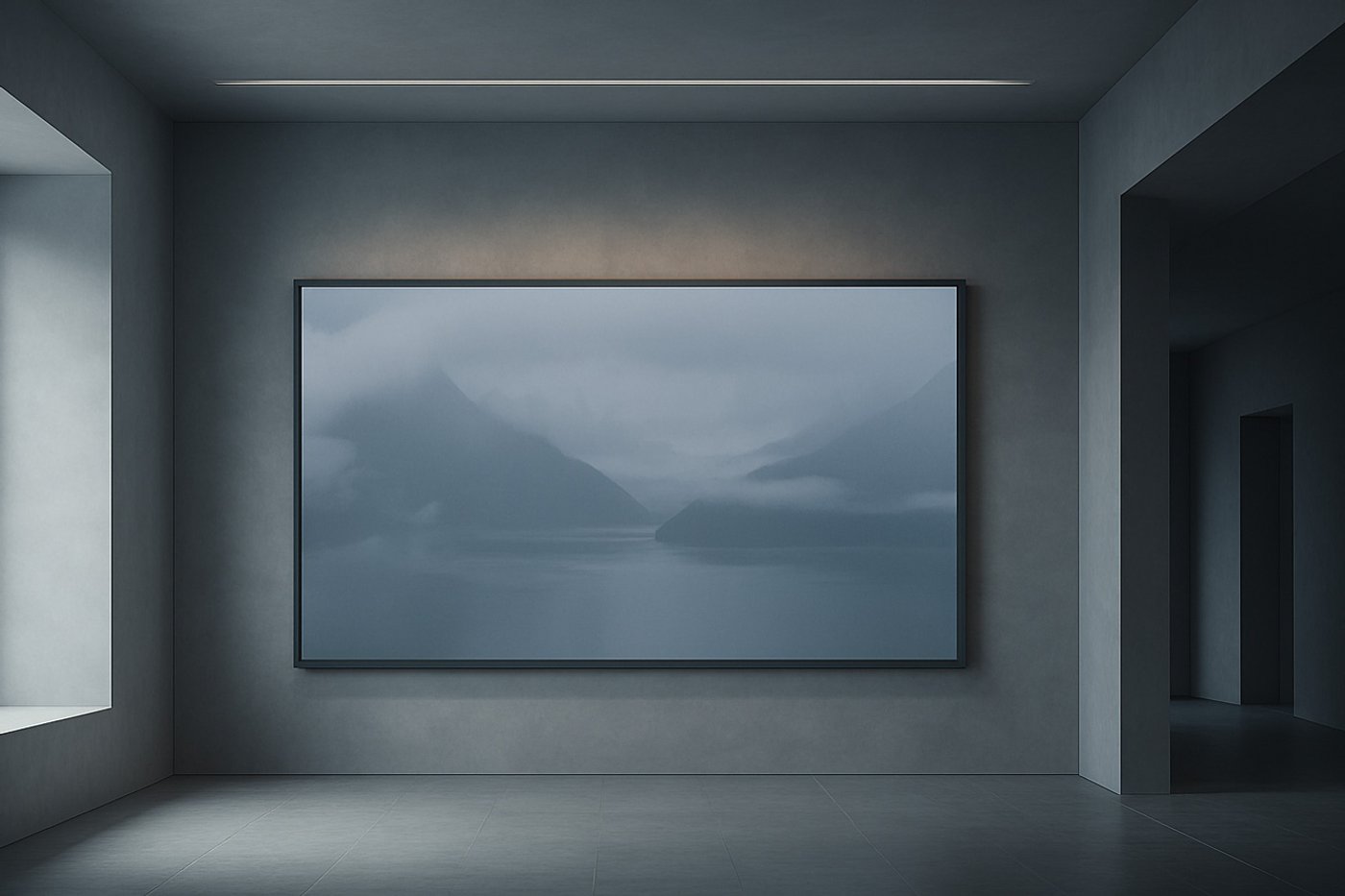 Fog Of The Ancients — abstract landscape photograph by Olivier Staub