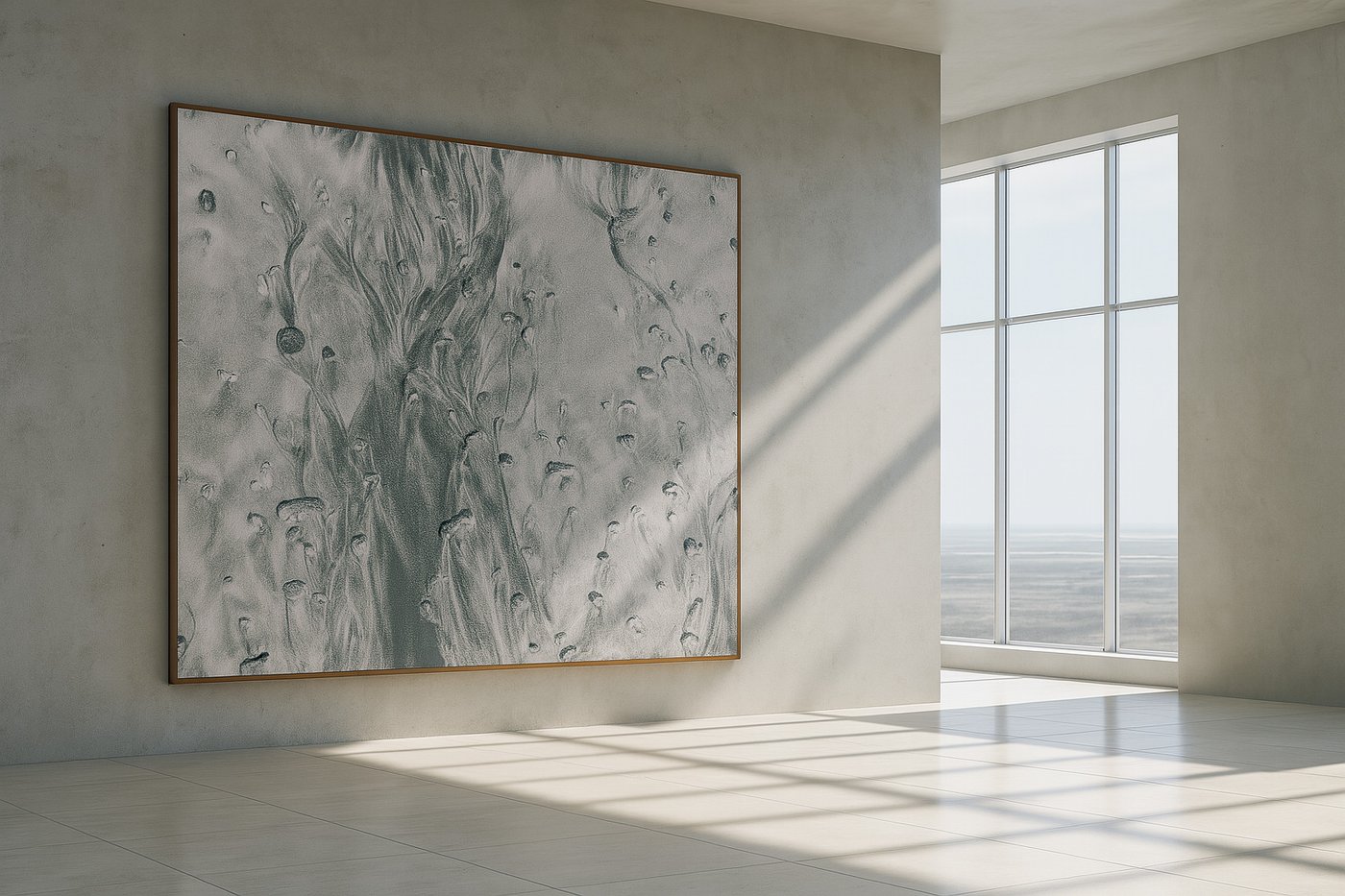 River Of Bones — abstract landscape photograph by Olivier Staub