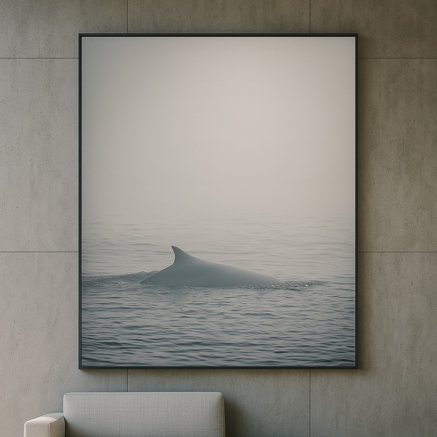 The Fin — abstract landscape photograph by Olivier Staub