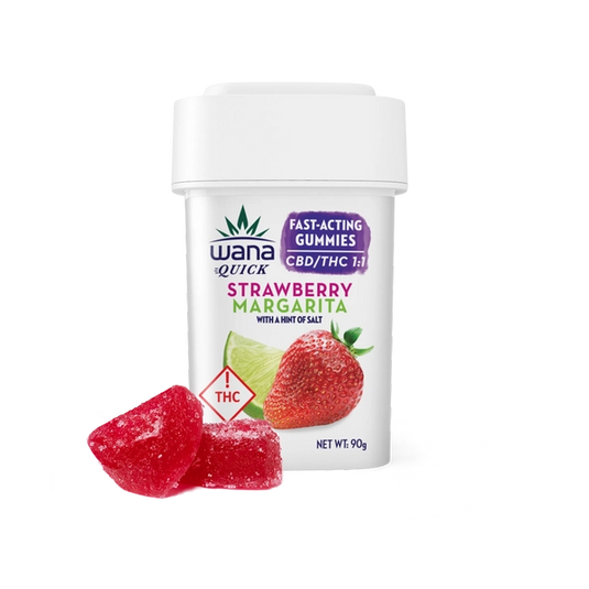 Strawberry Margarita 11 (Rec) Wana Quick Gummies