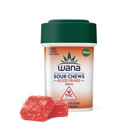 Blood Orange Sativa (High-Dose Med) | Classic Wana Gummies