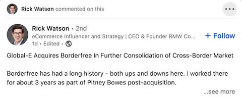 Rick Watson influencers post