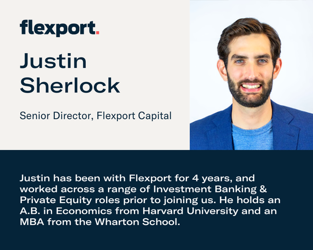 Justin Sherlock — Flexport author card