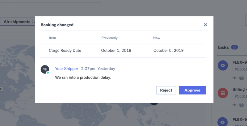 Get shipments initiated faster with easier booking creation.