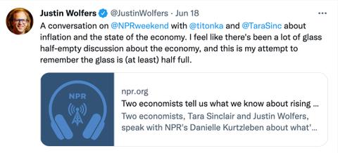 Justin Wolfers - 55 Supply Chain Influencers Blog