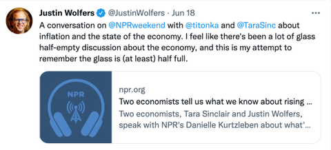 Justin Wolfers - 55 Supply Chain Influencers Blog