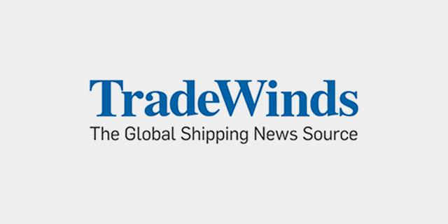 TradeWinds logo with tagline The Global Shipping News Source