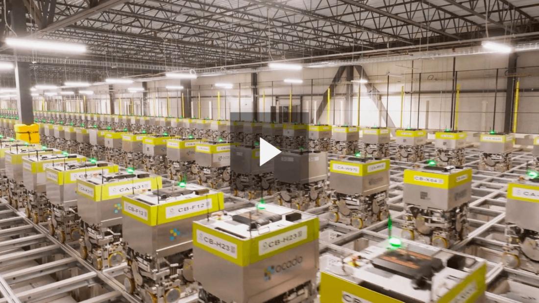 Play video: New fully automated warehouse