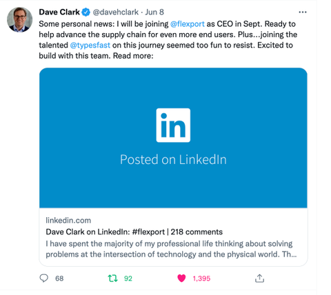 Dave Clark - 53 Supply Chain Influencers Blog