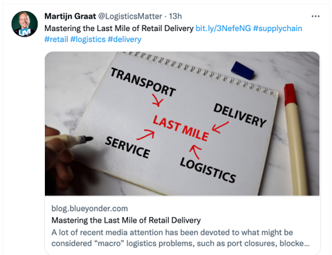 Maartijn Graat - 51 Supply Chain Influencers Blog