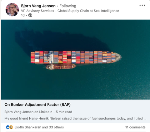 Bjorn Vang Jensen - 51 Supply Chain Influencers Blog