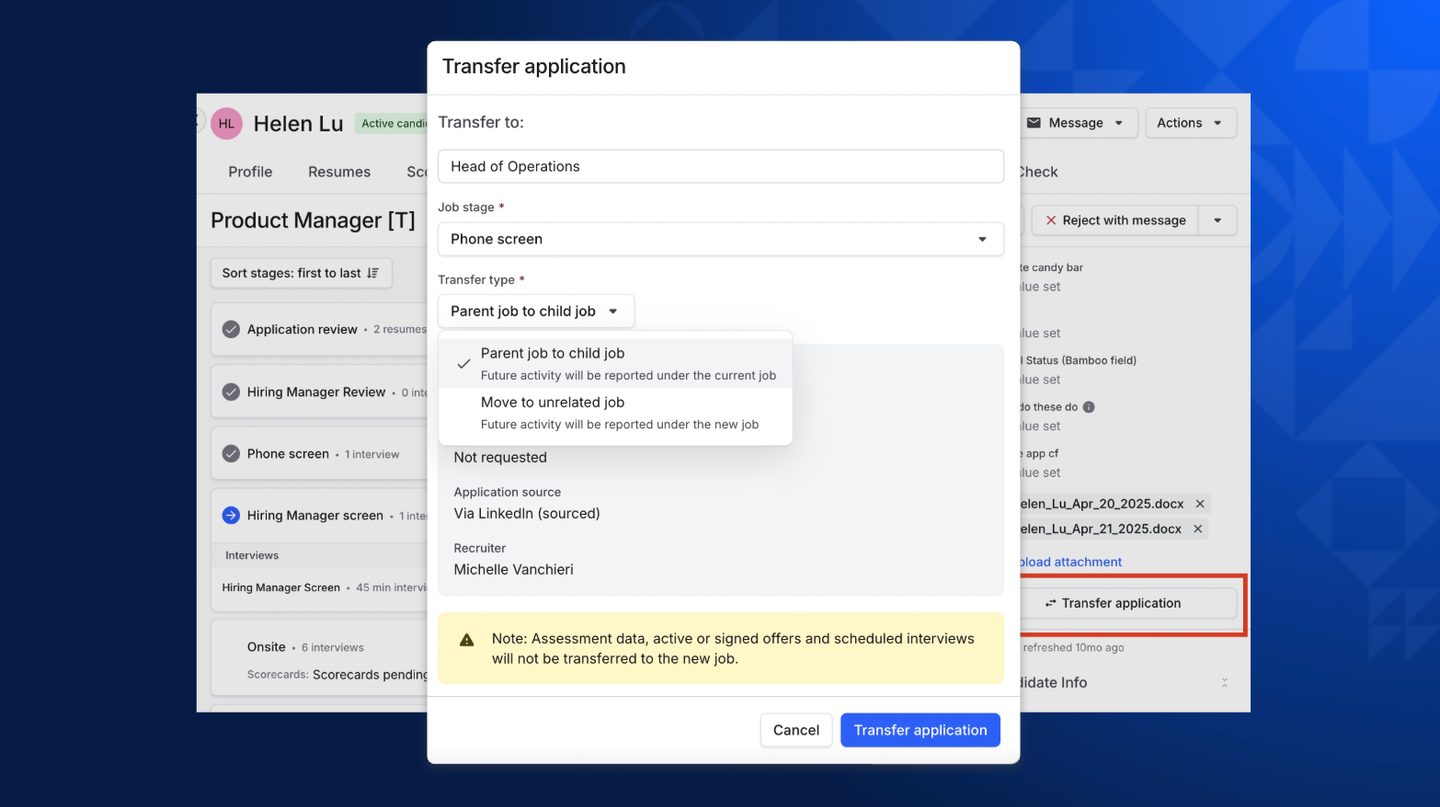 Gem ATS Transfer Candidates to Diff Job - Dec 2025