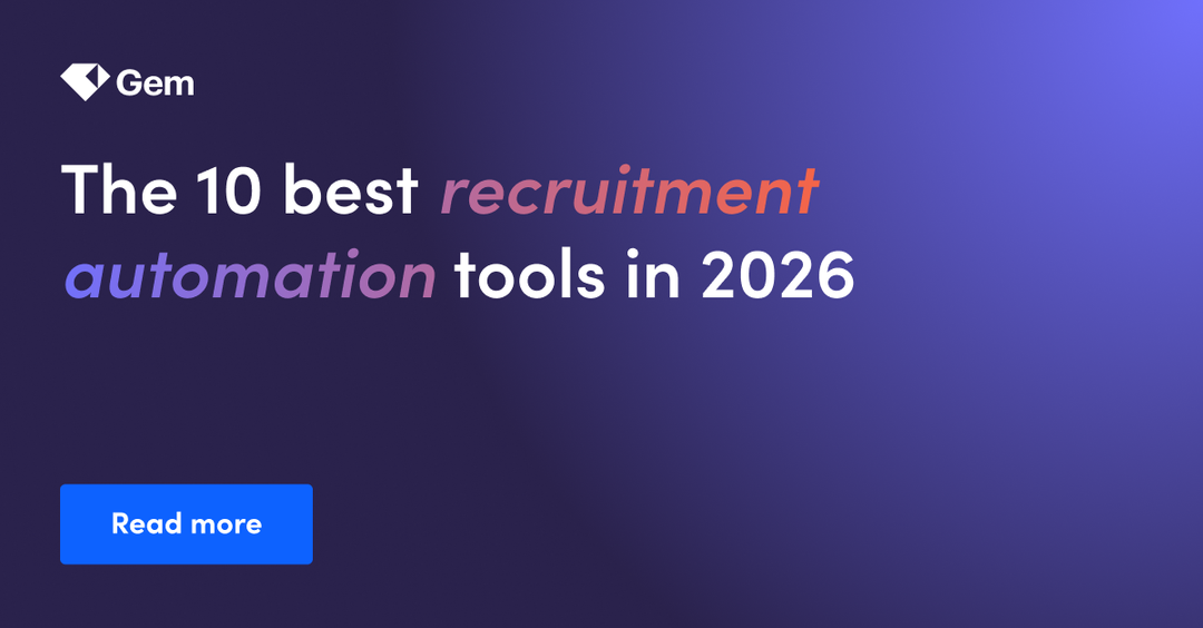 The 10 best recruitment automation tools in 2026