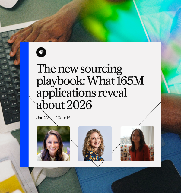 The new sourcing playbook: What 165M applications reveal about 2026