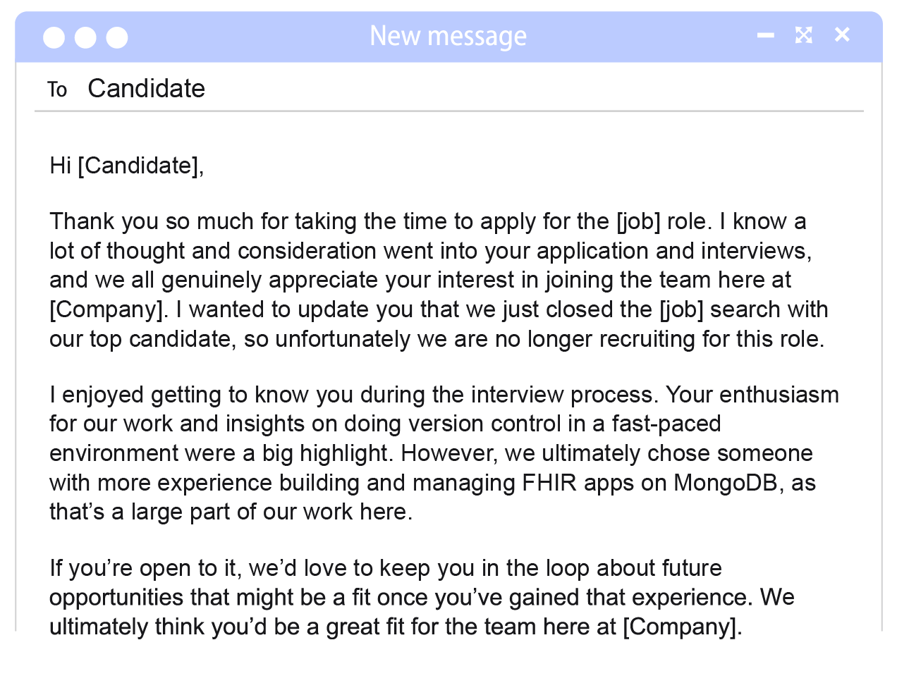 candidate feedback 1