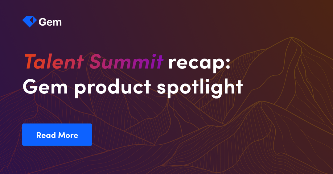 How Gem embeds AI across every stage of recruiting