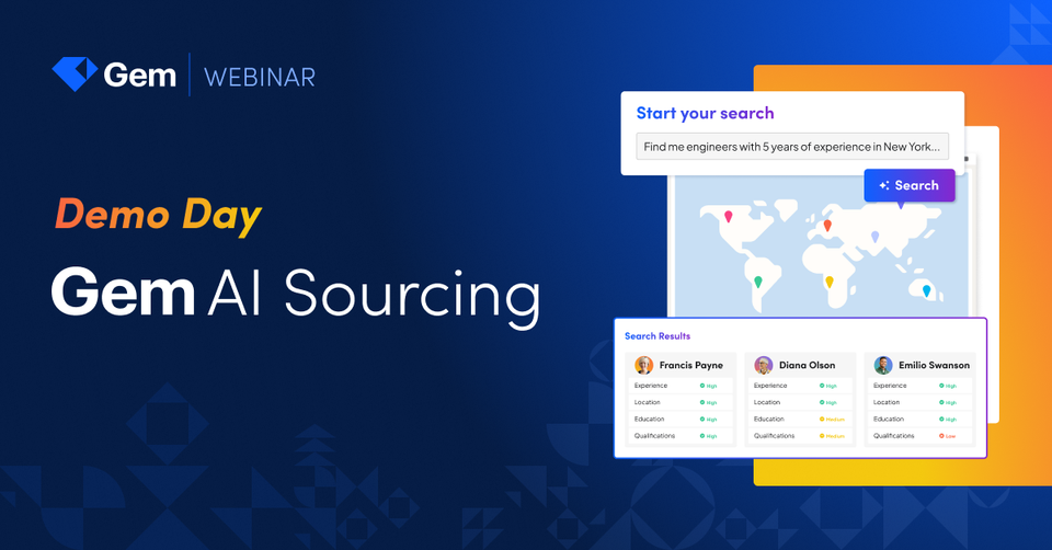 Gem AI Sourcing: Find the best talent faster