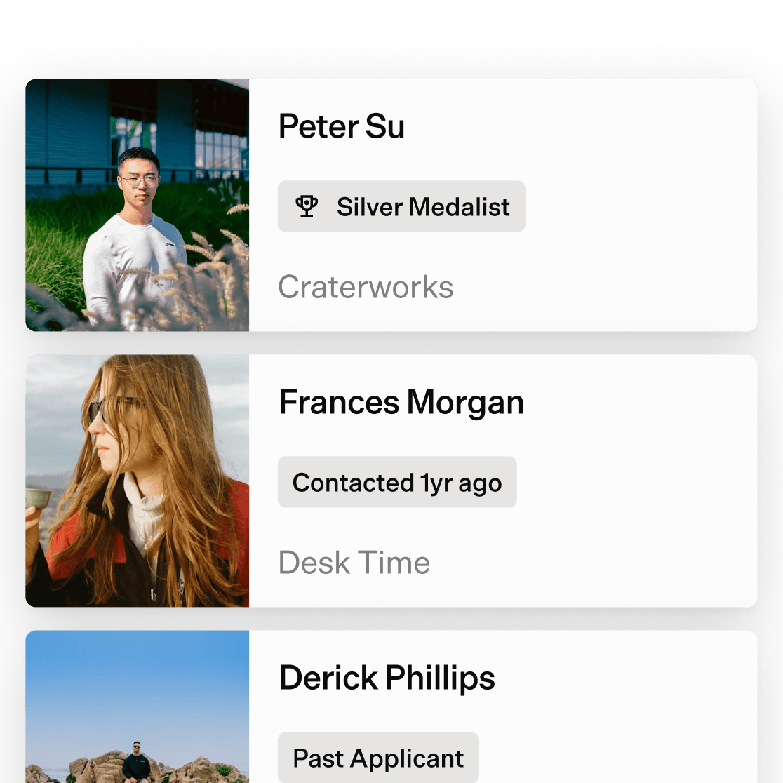 Talent Rediscovery UI