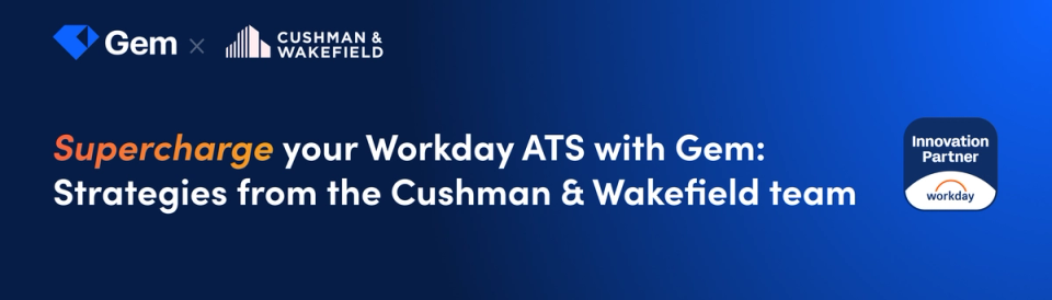 Supercharge your Workday with Gem: Strategies from the Cushman & Wakefield team