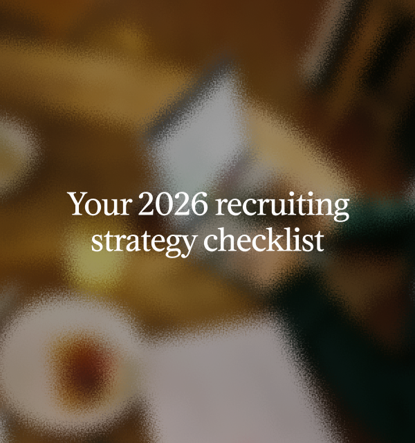Your 2026 recruiting strategy checklist
