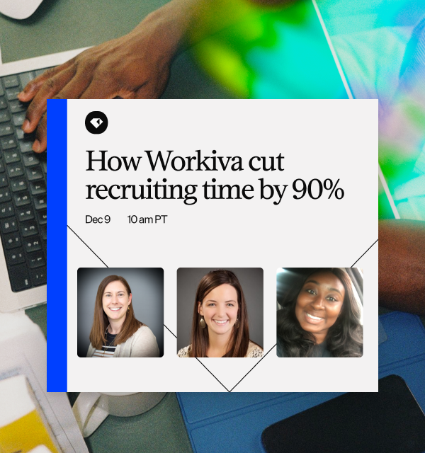 How Workiva cut recruiting time by 90%: A Gem + Workday implementation story