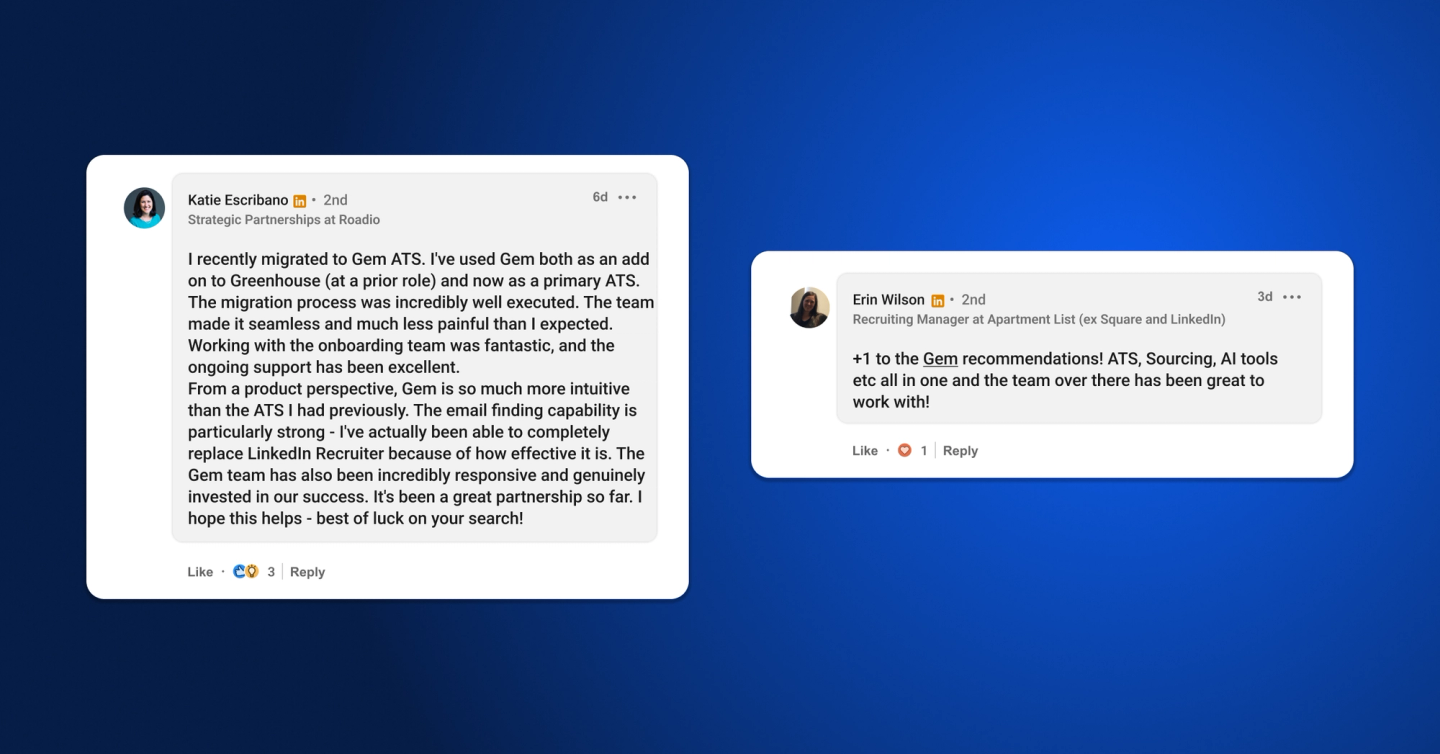 Gem ATS Blog Quotes - Roadio & ApartmentList